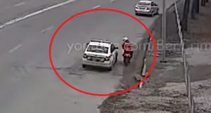 Доставщик еды поставил на уши полицию Киева: видео погони обсуждает заместитель Авакова