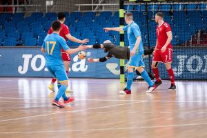 Футзал. Украина в Запорожье громит Данию и сохраняет шансы на Евро (ФОТО)