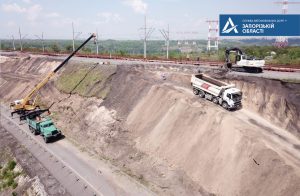 В Запорожье приступили к созданию ж/д-путепровода, под которым будет проезд автомагистрали (ФОТО)