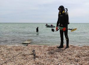 В Приморске на дне водолазы нашли раритетную винтовку (ФОТО, ВИДЕО)
