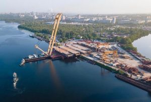 “Захарий” вернулся к работе на мостах в Запорожье: что ему предстоит выполнить (ФОТО)