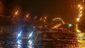 Днепр затопило: фото, видео последствий непогоды
