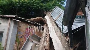 В Запорожской области оползень разрушил постройки и завалил женщину (ФОТО, ВИДЕО)