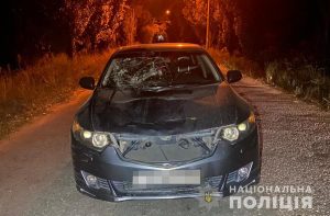 В Запорожье пьяный водитель Honda cбил пару с 5-летней дочерью (ФОТО)
