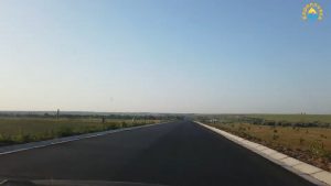 Как выглядит новая дорога на Кирилловку от “оленя” до въезда: ускоренное ВИДЕО
