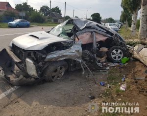 Погиб один из троих детей: под Запорожьем смертельное ДТП (ФОТО)