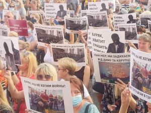В Запорожье митинг “за Буряка” обернулся против него (ФОТО)