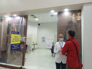 В новом центре массовой вакцинации в Запорожье очередей нет (ФОТО, ВИДЕО)