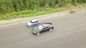 ЗАЗ против Tesla: кто победил в дрэг-гонке?