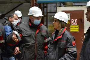 «Вся страна в коллапсе»: Тимошенко обсудила с гендиректором «Запорожстали» проблемы комбината (ФОТО)