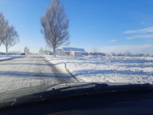 В первый день зимы часть Запорожской области накрыло слоем снега (ФОТО, ВИДЕО)