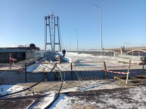 В Запорожье проезд по вантовому мосту откроют в 2022 году (ФОТО, ВИДЕО)