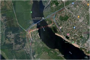 Опубликована новая схема движения транспорта с открытием вантового моста в Запорожье