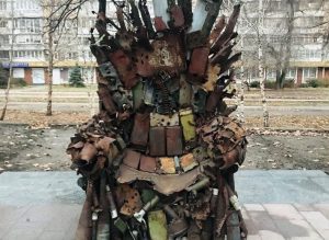В Запорожье появилась новая инсталляция (ФОТО)