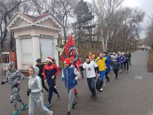 Где в Запорожье состоится новогодняя пробежка