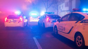 В Запорожье погоня закончилась блокировкой нарушителя