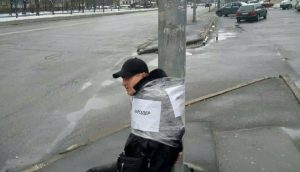 В оккупированном Энергодаре наказали группу мародеров (ФОТО)