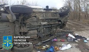 На Харківщині окупанти розстріляли авто з родиною: загинули двоє дорослих та 3-річна дитина (ФОТО)