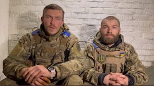 Командиры полка “Азов” и  батальона морской пехоты выступили с обращением в Мариуполе