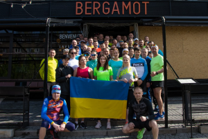 Біг до Перемоги: запорізький ресторан щосуботи перетворюється на біговий хаб (ФОТО)