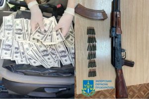 В Запорожье “прикрыли” канал торговли оружием: сотрудника ГСЧС задержали с поличным (ФОТО)