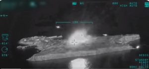 Опубліковано відео ударів українських СУ-27 по позиціям окупантів на о. Зміїний