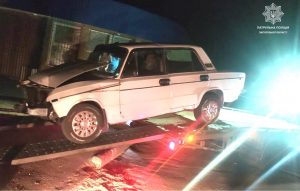 В Запорожье произошло “пьяное” ДТП в комендантский час (ФОТО)