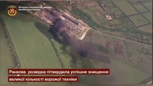 Детонировало всю ночь: опубликовано видео разгрома склада техники и БК оккупантов в Пологах