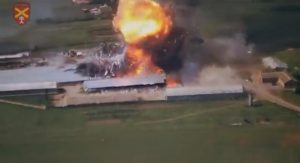 ВСУ накрыли под Пологами ангар с “Градами” и склад боеприпасов (ВИДЕО)