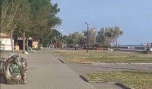 Набережную оккупированного Бердянска в начале лета показали на ВИДЕО