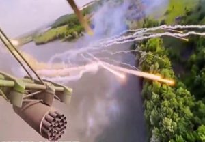 Українські вертольоти накривають окупанів: вражаюче відео від першої особи