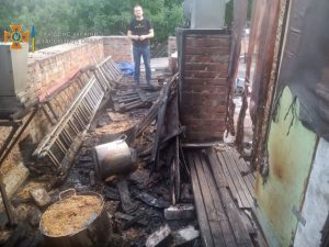 У Запоріжжі сталася пожежа в кафе (ФОТО)