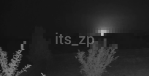 У мережі опублікували ВІДЕО нічних “прильотів” під Запоріжжям