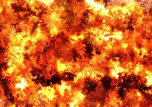 Опубліковане ВІДЕО наслідків підриву штабу РФ на Запоріжжі