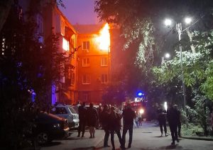 З’явилися подробиці серйозної пожежі у центрі Запоріжжя (ФОТО, ВІДЕО)