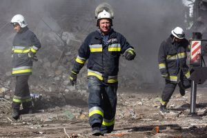 РФ нанесла удар по пожежній частині в Оріхові: офіційно про наслідки (ФОТО)