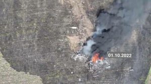 Опубліковано відео знищення ворожого вертоліта КА-52 на Запоріжжі