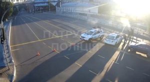 Патрульні в Києві збили ворожий дрон з автоматів: вражаюче ВІДЕО від першої особи