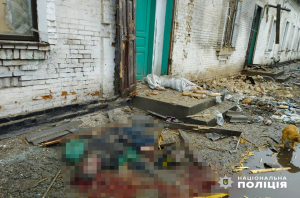 Обстріл центру видачі гумдопомоги в Оріхові: поліція публікує фото та подробиці