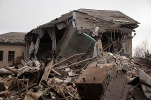 Зруйновано півбудівлі: як рф знищила пологове відділення у Вільнянську (ФОТО, ВІДЕО)