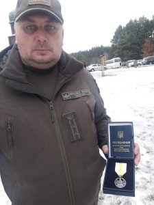 Запорізькій лісівник отримав нагороду  Головнокомандувача ЗСУ Залужного