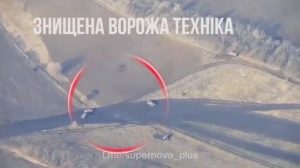 Опубліковано відео знищених під Василівкою 5-ти російських БМП та танку (КАРТА)