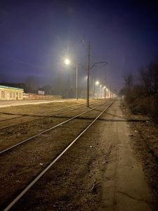 В Запорожье уличное освещение выключили на час раньше графика (ФОТО)