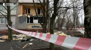 У Запоріжжі стався вибух газу в багатоквартирному будинку (ВІДЕО)