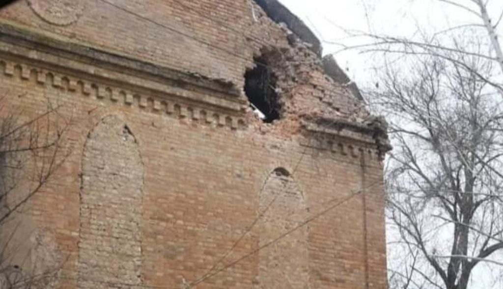 Росіяни зруйнували старовинну синагогу в Запорізькій області (ФОТО)