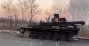 Під Василівкою розбили танкову колону осетинів: окупанти показали наслідки на ВІДЕО