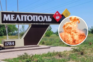 У Мелітополі зранку “прильоти” одразу в кілька місць розташування окупантів (ФОТО, ВІДЕО)