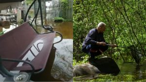 У Запоріжжі вода зайшла у домівки людей: рибу тут ловлять прямо на дорозі (РЕПОРТАЖ)