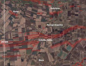 Видно кожну траншею: як виглядає трирівнева лінія оборони росіян між Оріховом та Токмаком (ФОТО)