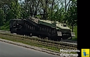 “Інтенсивність зростає”: помічено рух гусенічної техніки в бік Запоріжжя (ВІДЕО)